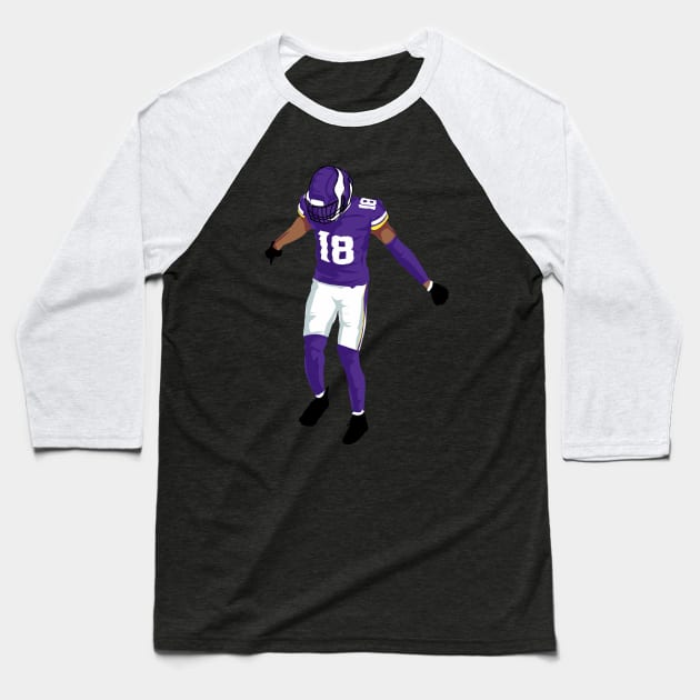 justin jefferson griddy Baseball T-Shirt by Qrstore